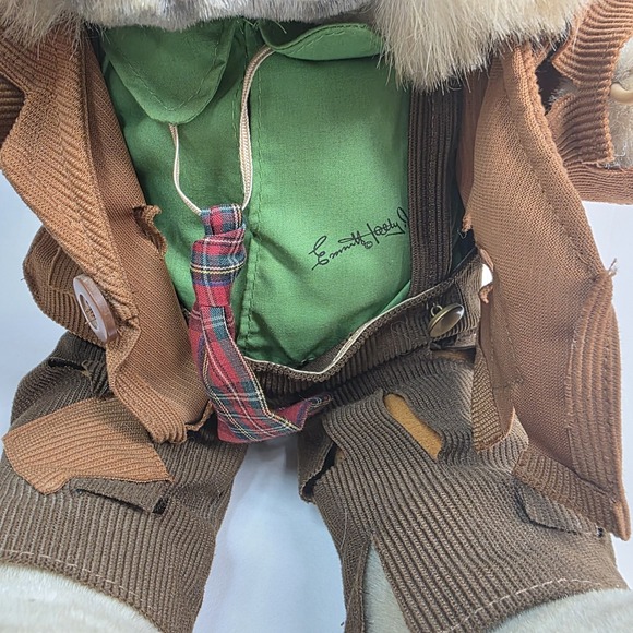 Vintage Emmitt Kelly Jr Animal Clown Bear By Luigi Amani, Plush 18" Doll - Picture 3 of 13